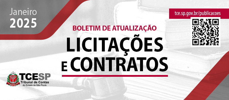 Boletim de Atualização de Licitações e Contratos - Janeiro 2025