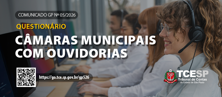 Câmaras Municipais devem encaminhar informações sobre Ouvidorias até 20 de fevereiro
