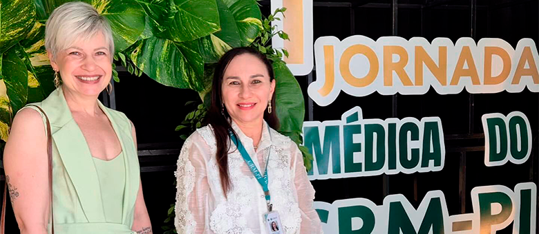 Diretora da DASAS palestra sobre Saúde Mental durante Jornada Médica em Teresina 