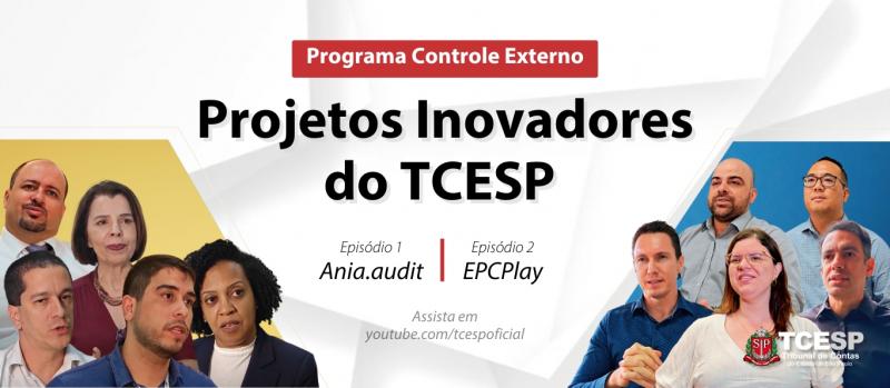 Controle Externo exibe minidocumentários sobre 'Projetos Inovadores' no TCE