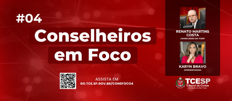 Edição do 'Conselheiros em Foco' recebe o Decano do TCESP, Renato Martins Costa