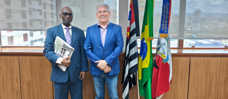 Representantes do Tribunal de Contas de Angola participam de audiência no TCE