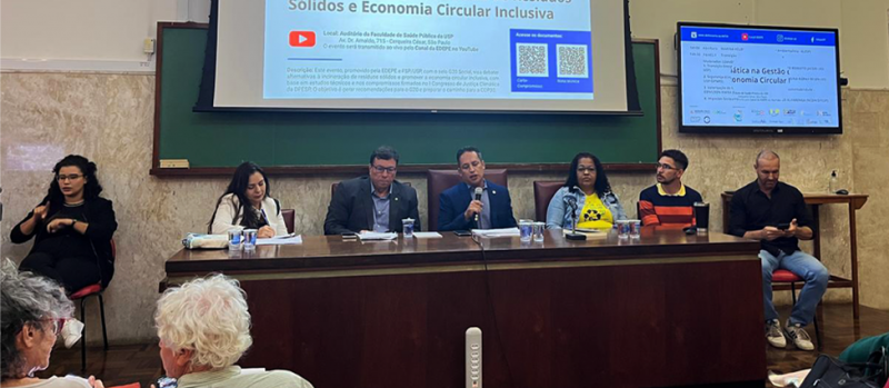 TCESP apresenta ações em seminário sobre justiça climática