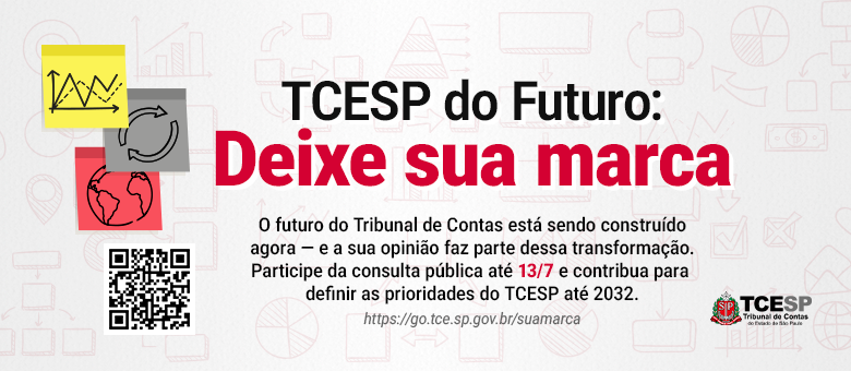 TCESP convida a sociedade para colaborar na construção do Plano Estratégico 2027-2032