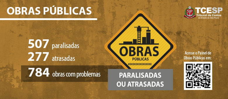 Cresce o número de obras atrasadas ou paralisadas no Estado de São Paulo