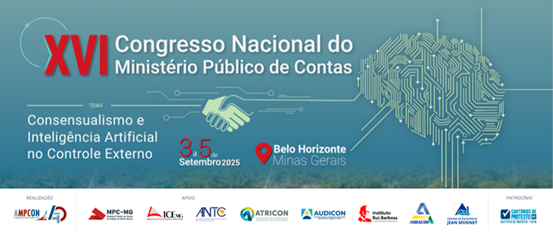 Abertas as inscrições para o XVI Congresso Nacional do Ministério Público de Contas