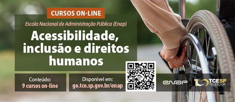 ENAP disponibiliza cursos gratuitos sobre acessibilidade e inclusão