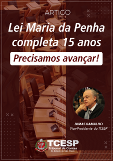 ARTIGO: Lei Maria da Penha completa 15 anos – precisamos avançar!, por Dimas Ramalho