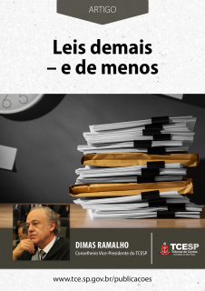 ARTIGO: Leis demais - e de menos